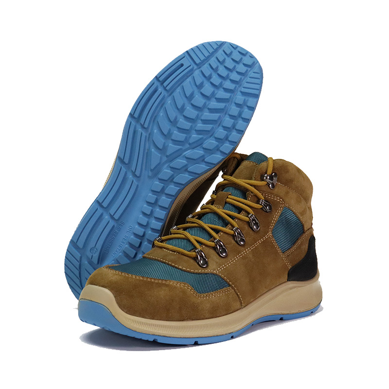 রাবার Outsole Soede নাইলন কাপড় কাজ জুতা